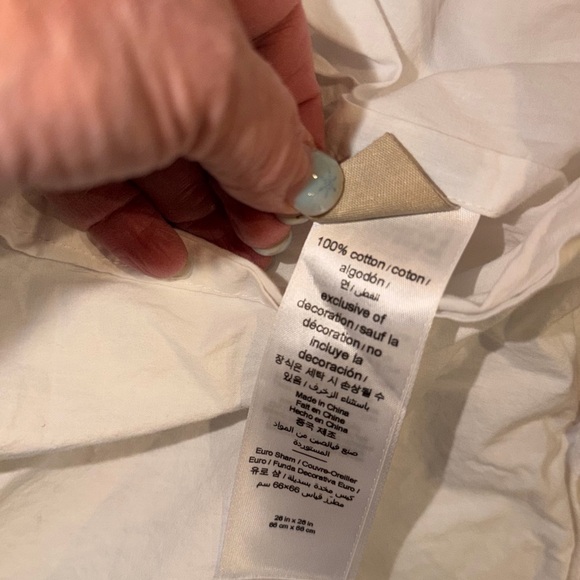 Pottery Barn Teen Tassel Pillow Shams – Set of 2 - Picture 8 of 8